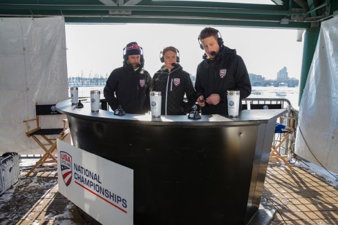 2017 USA Cycling Cyclocross National Championships: Announcing booth